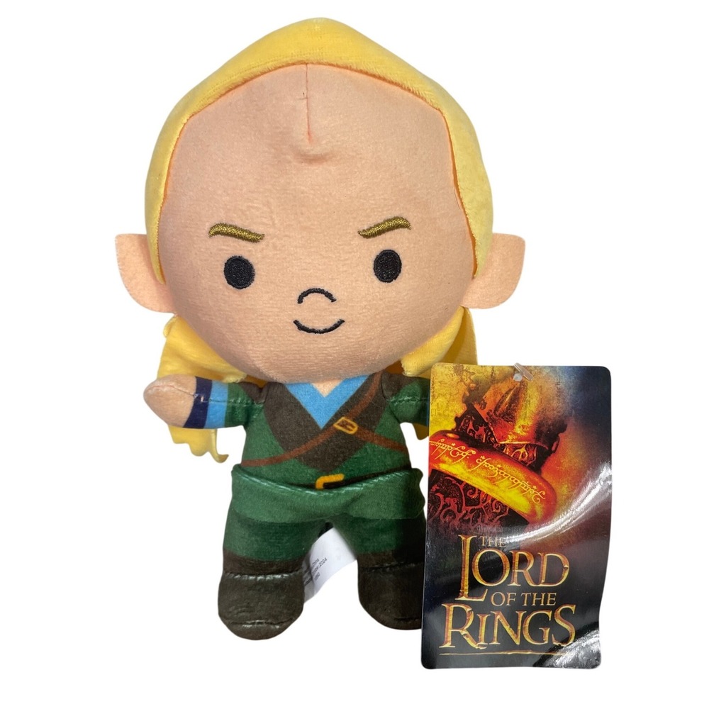 Toy Factory‎ Lord of the Rings Legolas Plush 8 Inch Green Elven Archer NWT 2024